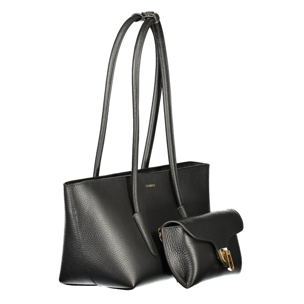 Coccinelle Black Leather Women's Bag