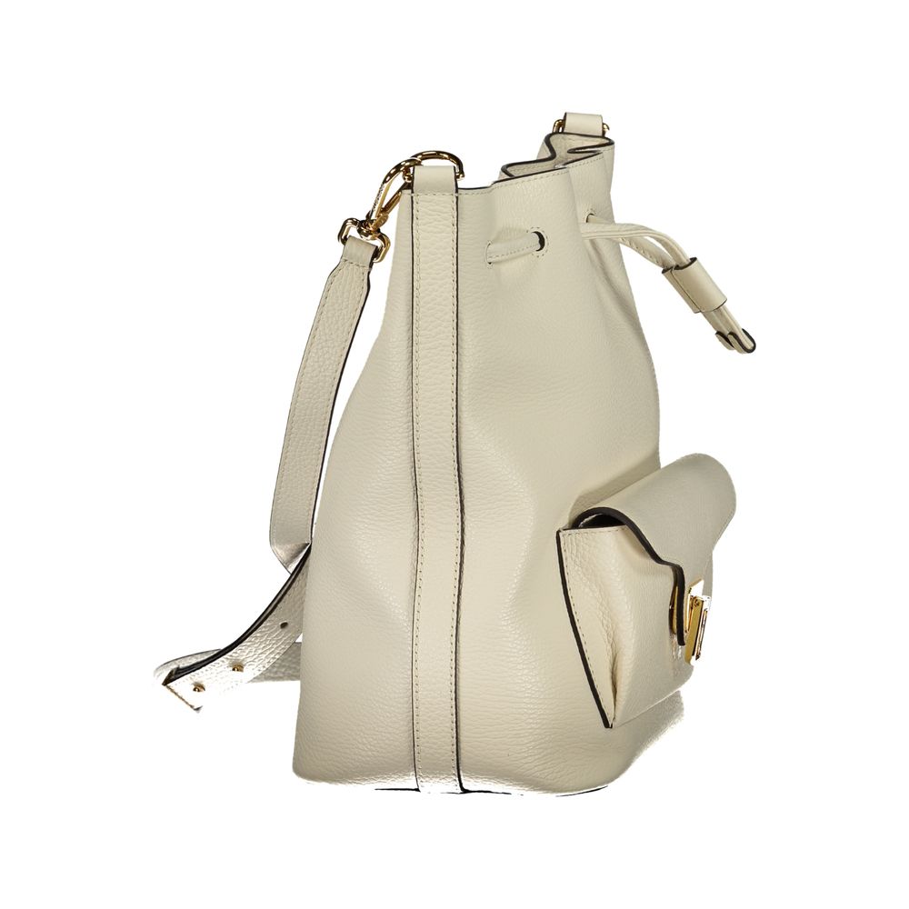 Coccinelle White Leather Handbag