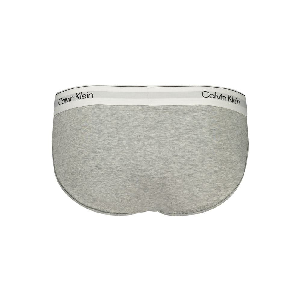 Calvin Klein Gray Cotton Briefs
