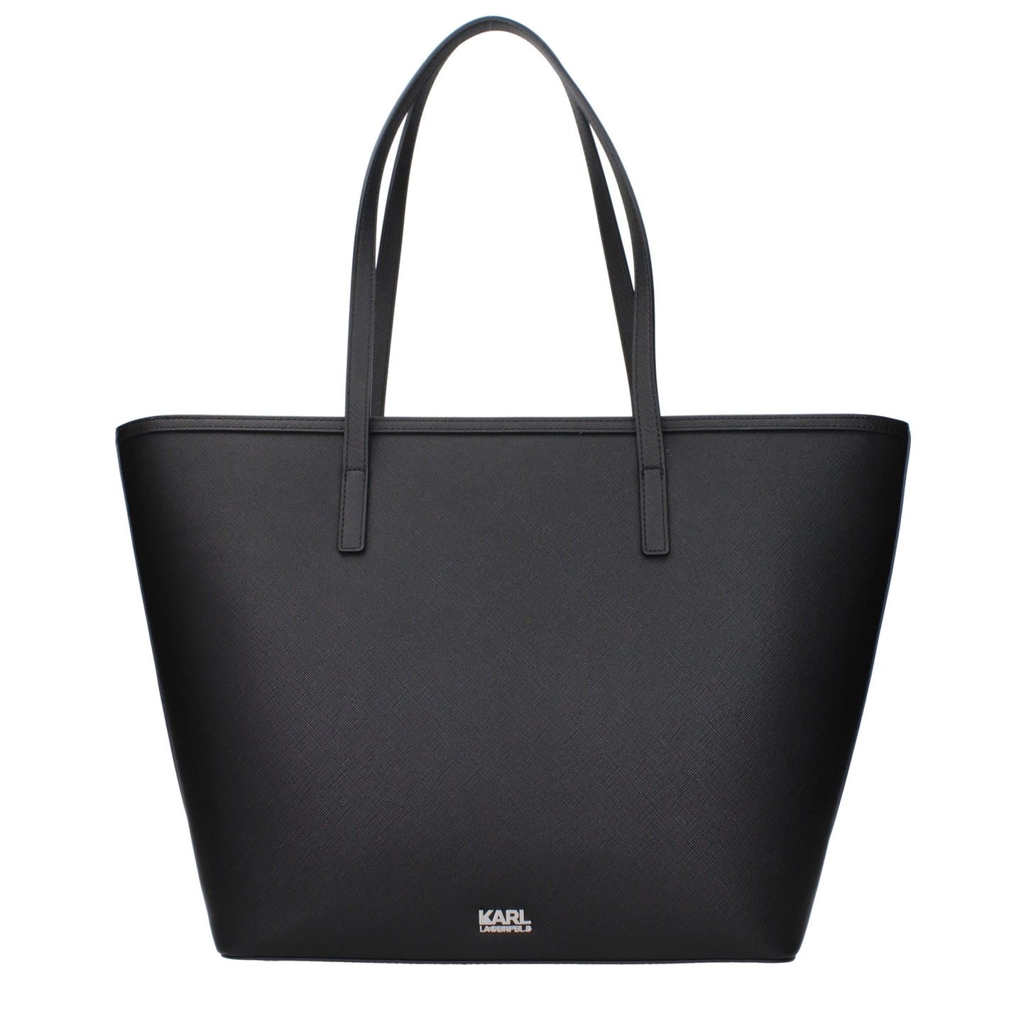 Karl Lagerfeld Black Polyethylene Shoulder Bag