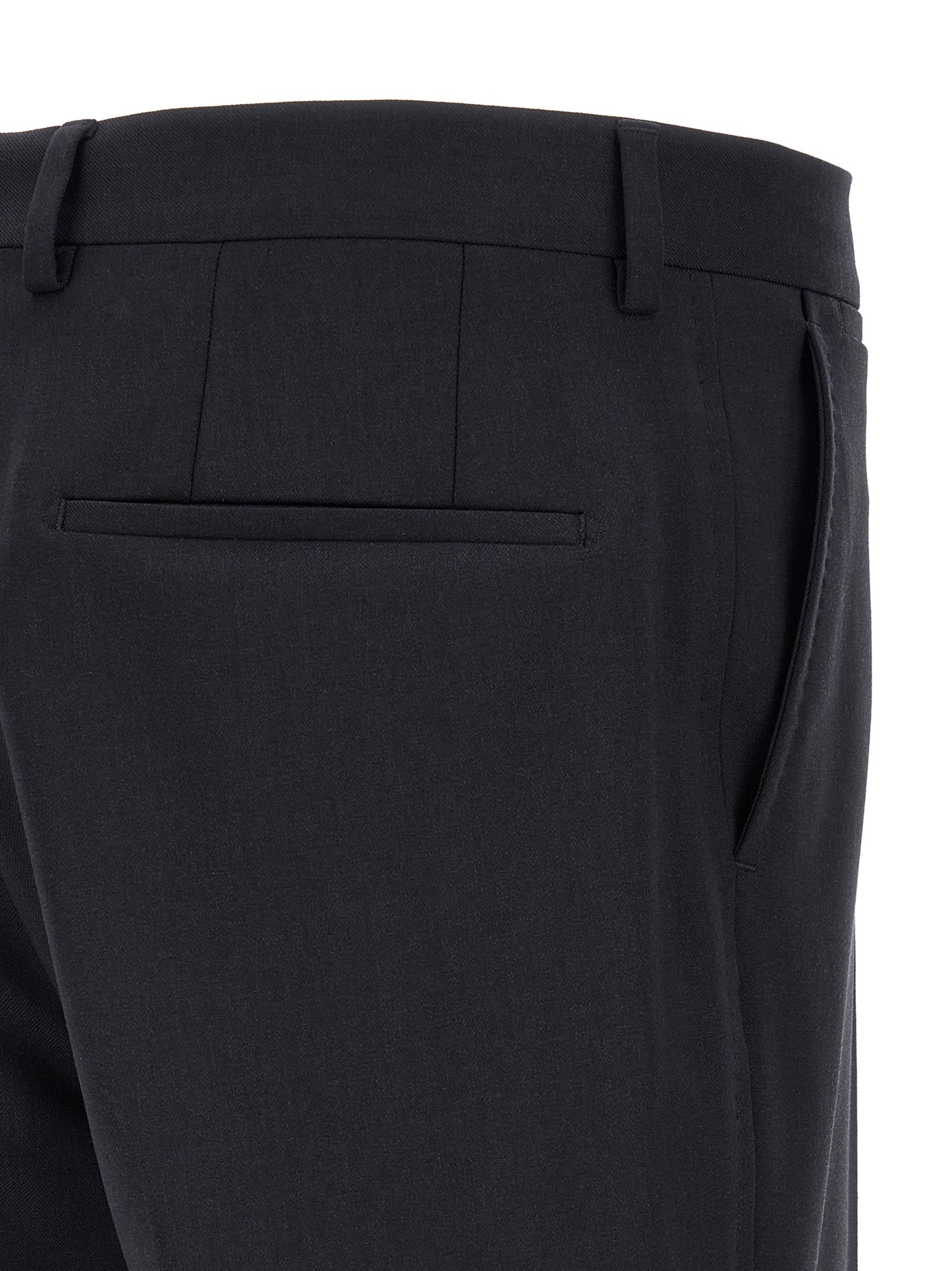 Dolce & Gabbana Blue Virgin Wool Two-Piece Suit