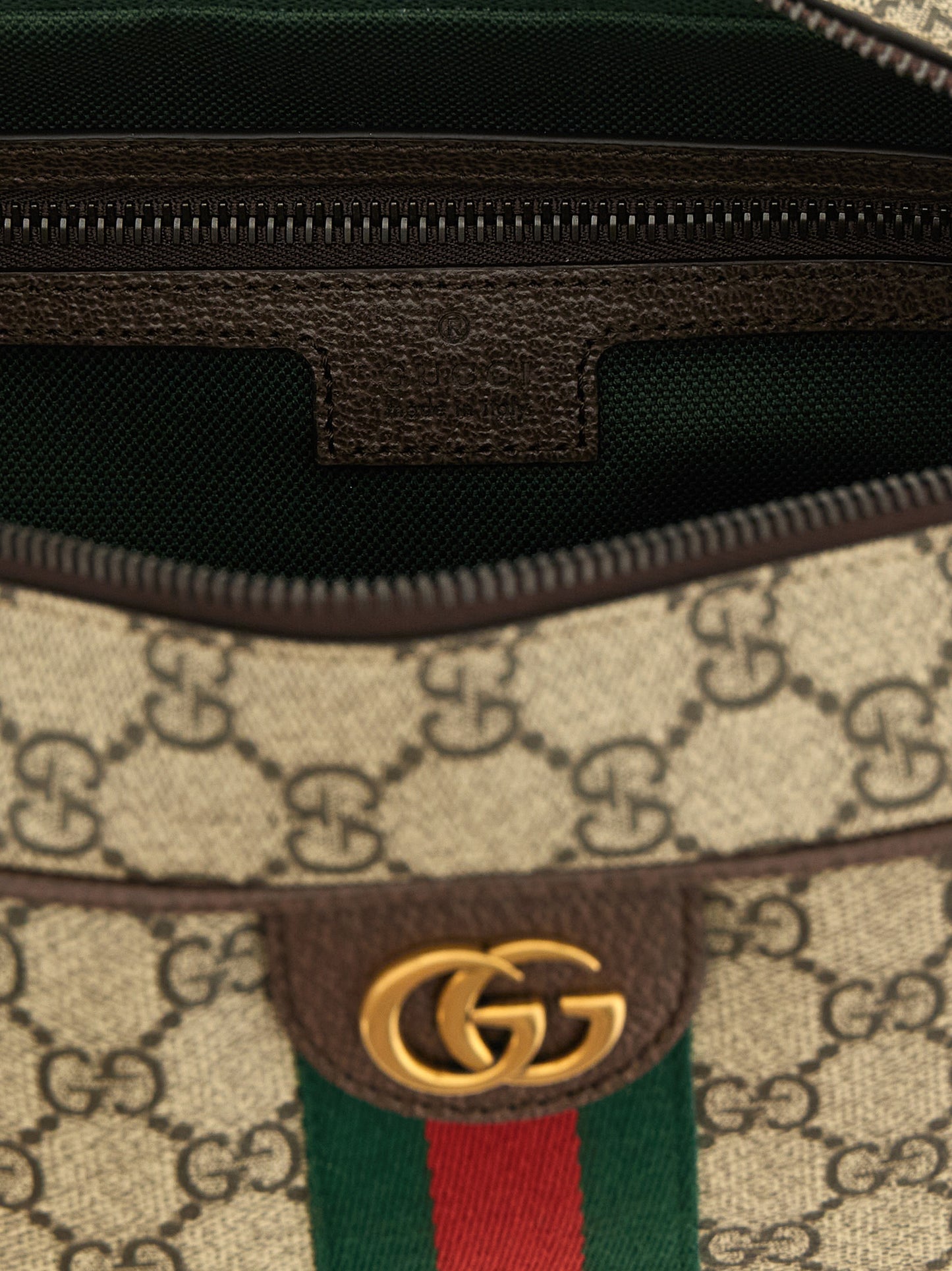 Gucci Beige Polyethylene Crossbody Bag