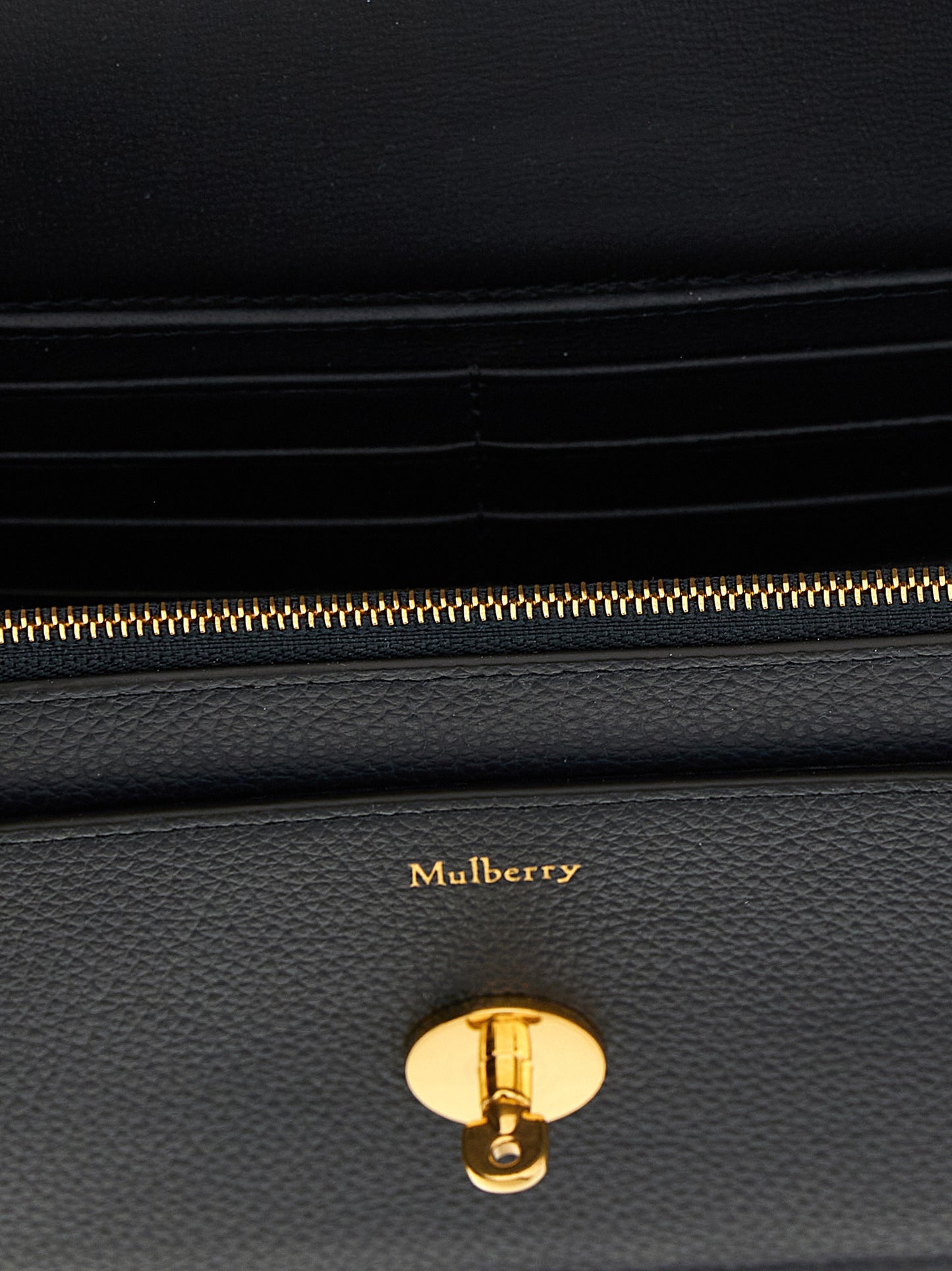 Mulberry Blue Calfskin Crossbody Bag