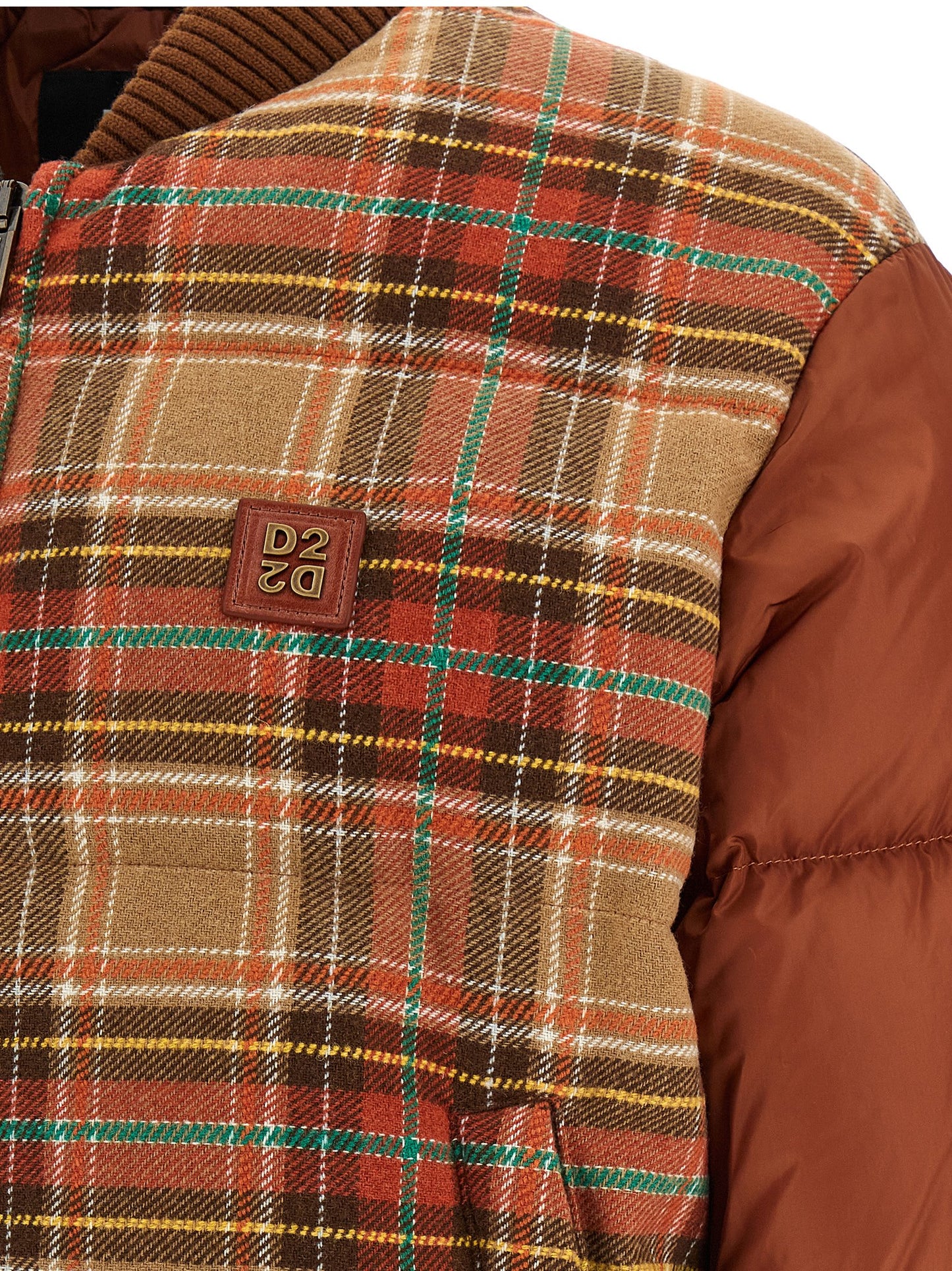 Dsquared² Brown Marabou Bomber
