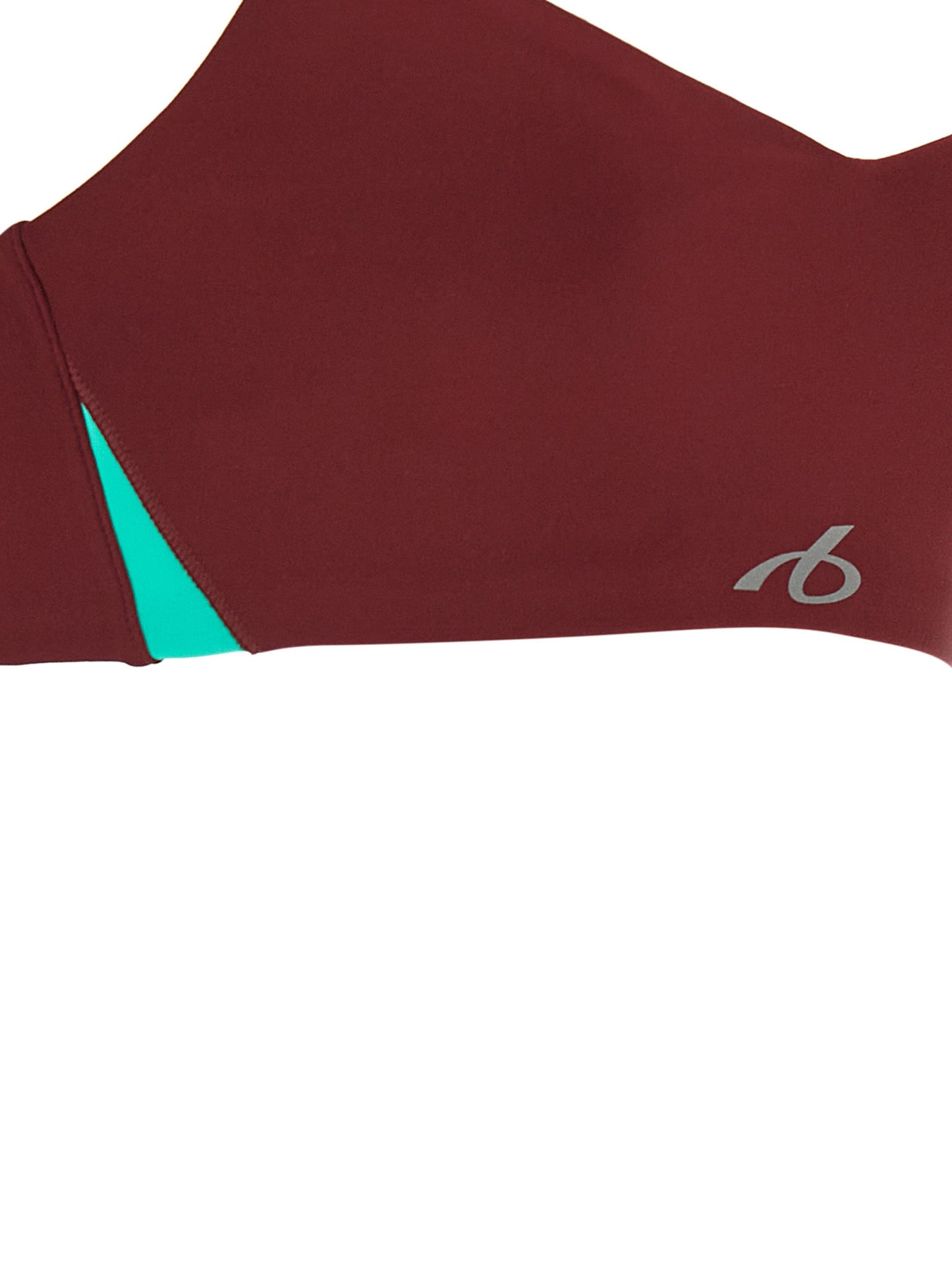 Balenciaga Bordeaux Polyamide Sport Bra