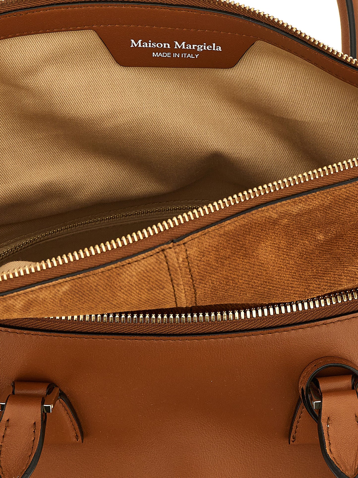 Maison Margiela Brown Calfskin Shoulder Bag