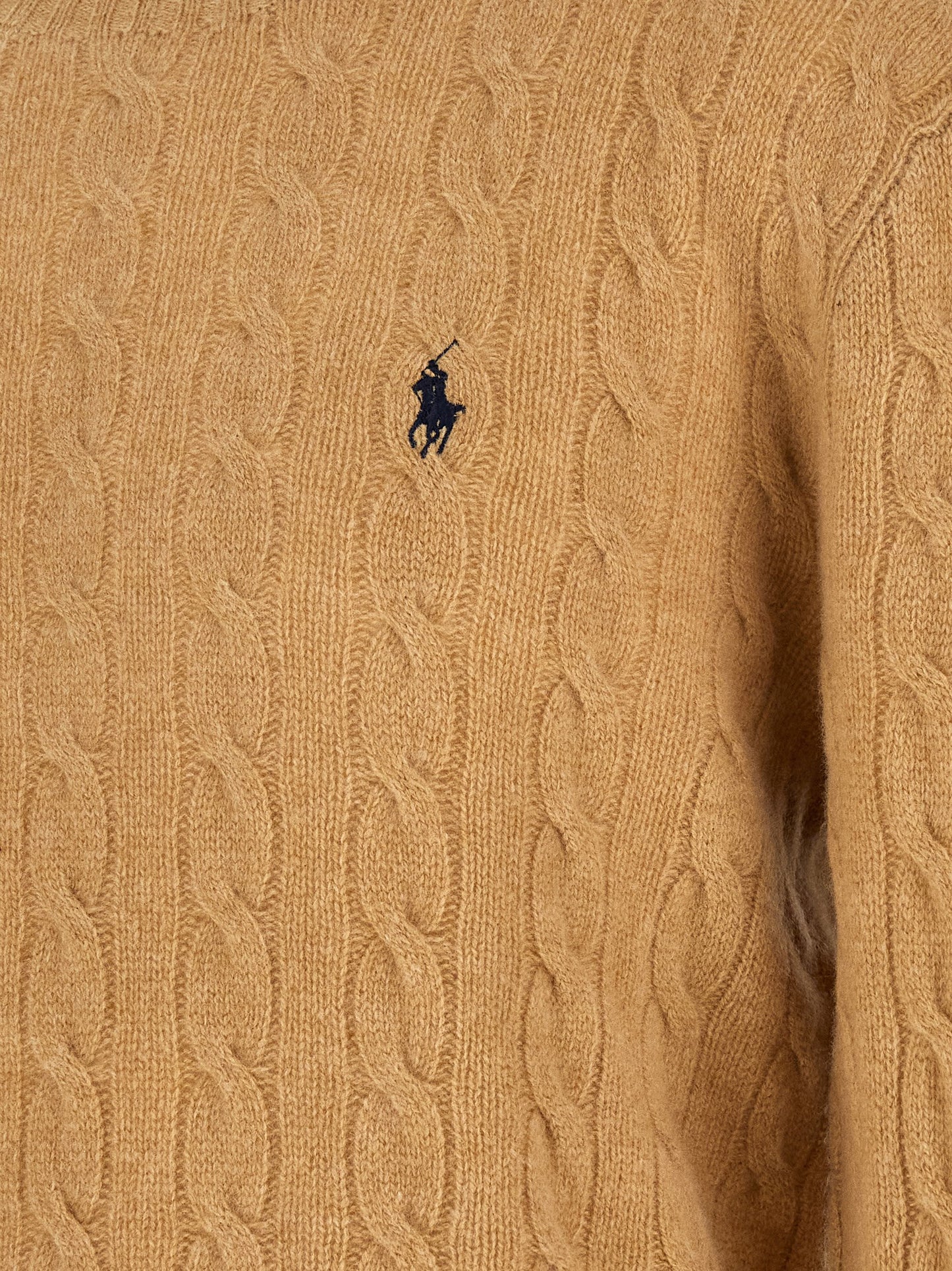 Polo Ralph Lauren Beige Wool Cardigan