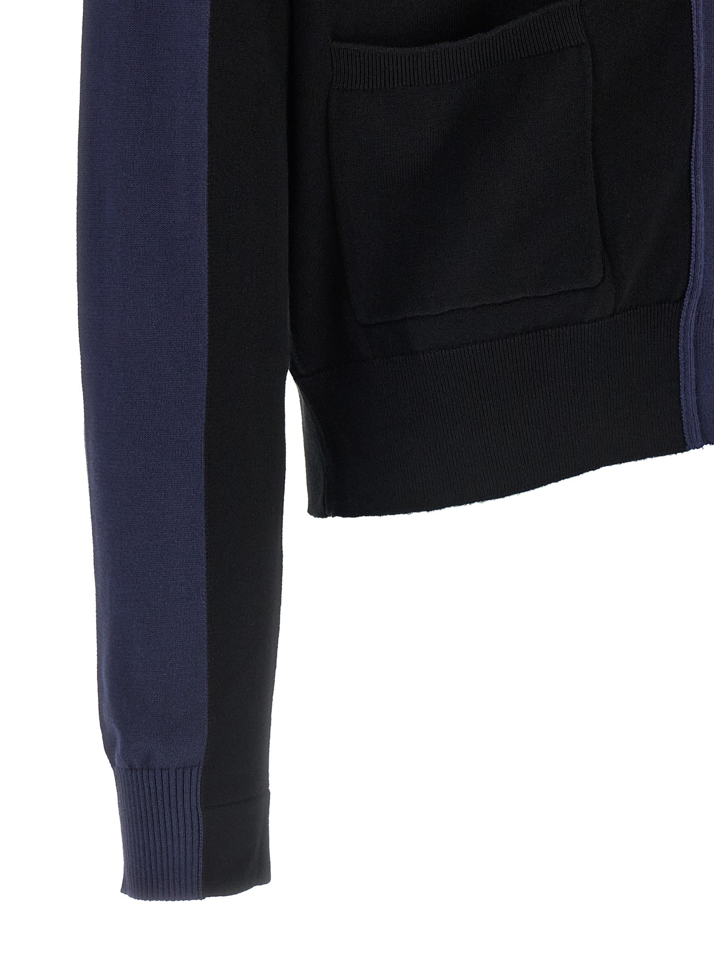 Kiko Kostadinov Blue Cotton Cardigan