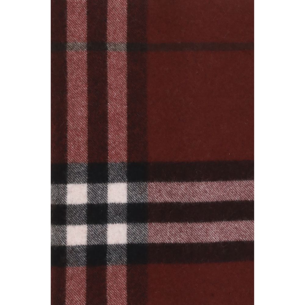Burberry Bordeaux Cashmere Scarf