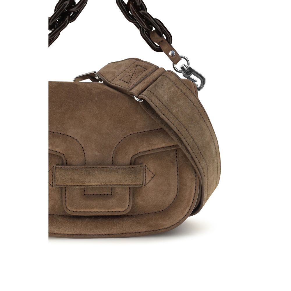 Pierre Hardy Brown Goatskin Shoulder Bag