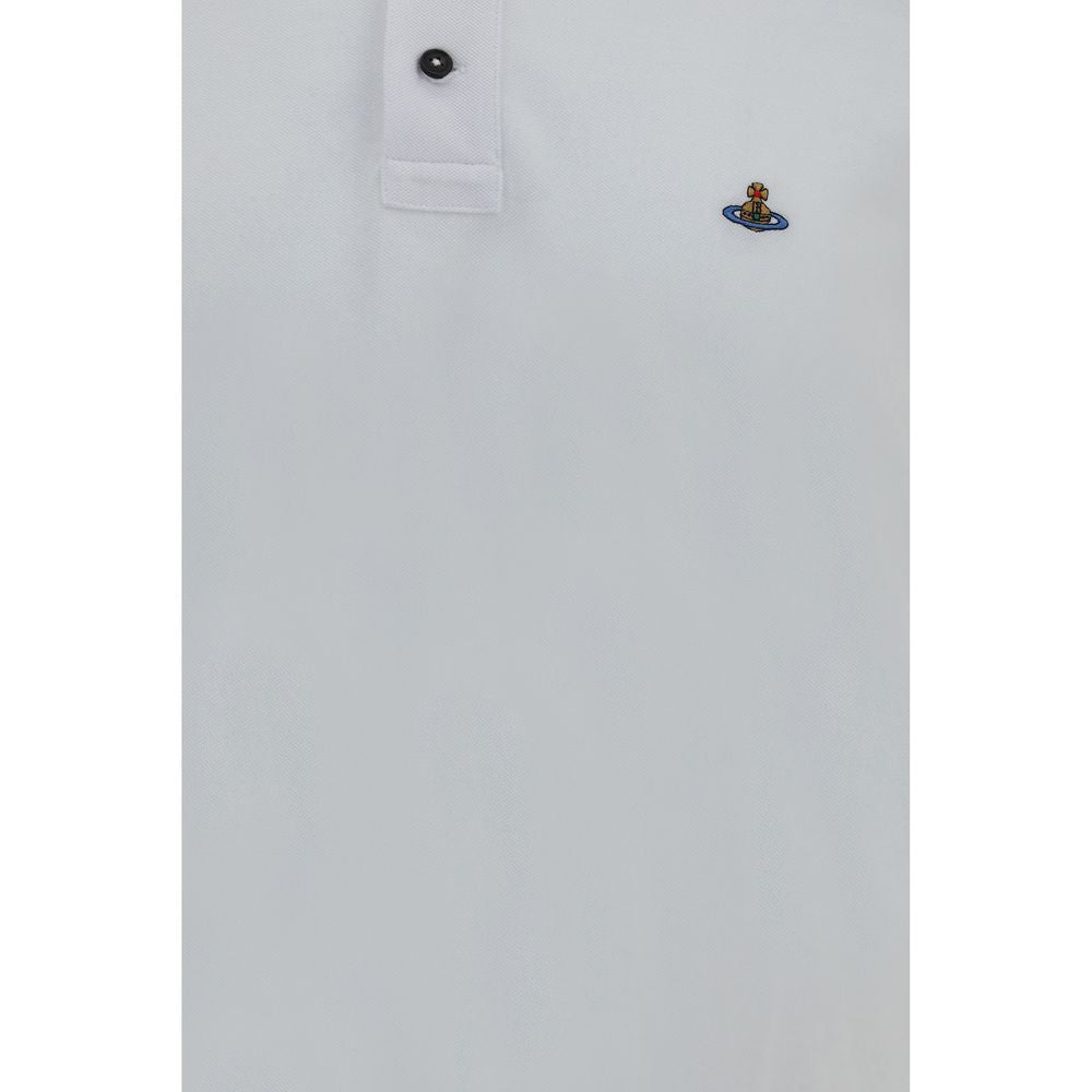 Vivienne Westwood White Cotton Polo Shirt