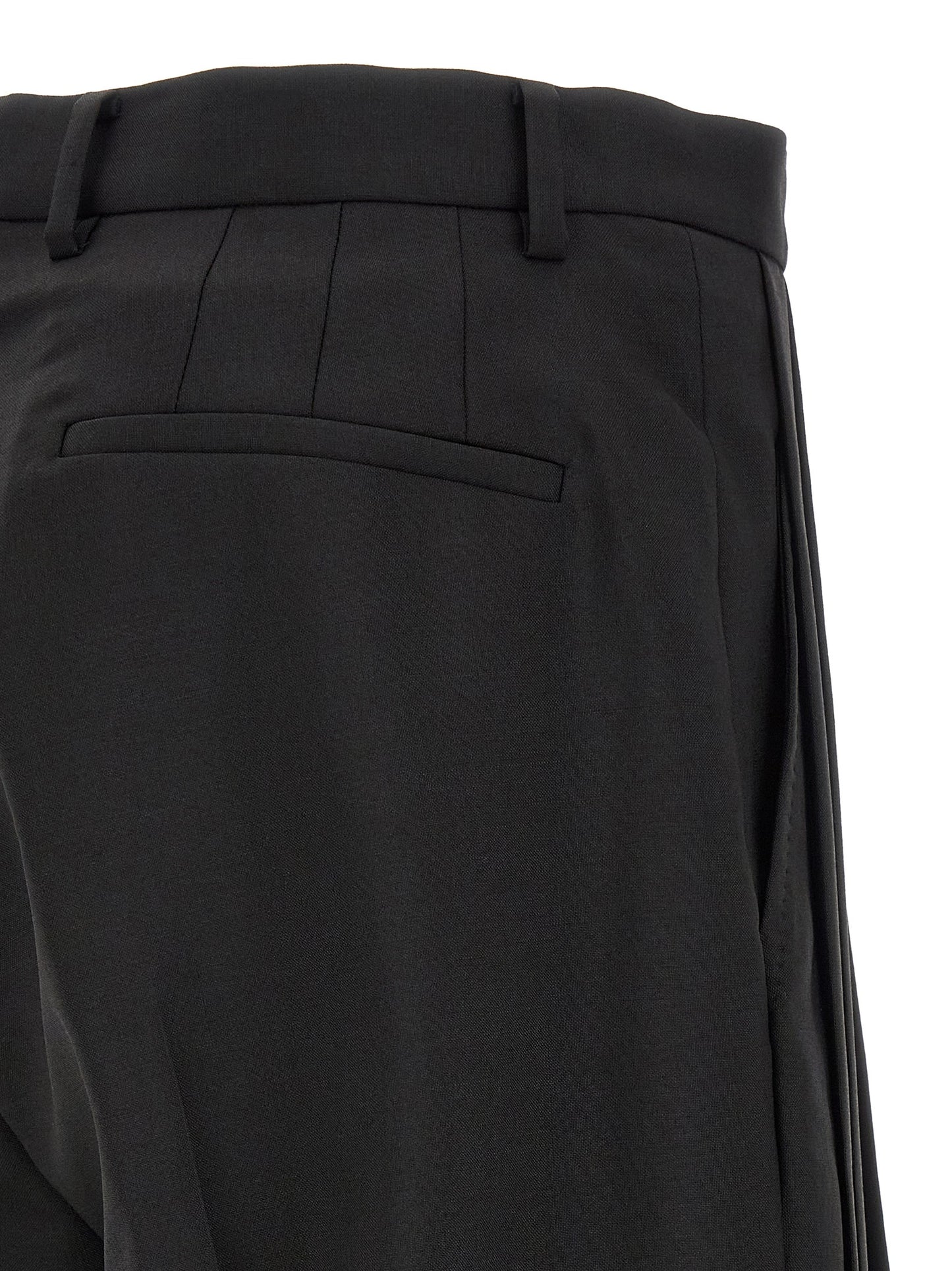 Kiko Kostadinov Black Wool Dress Pants