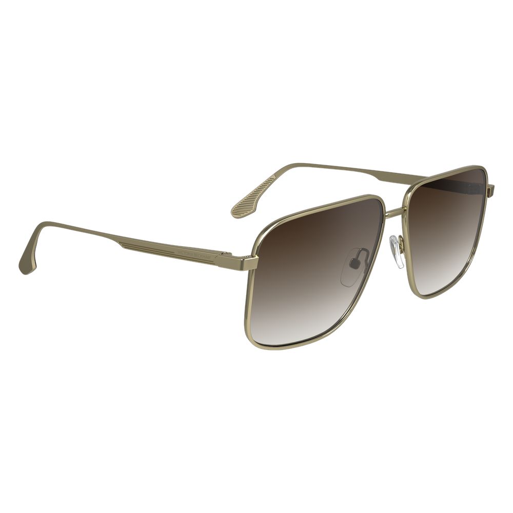 Victoria Beckham Gold Metal Sunglasses