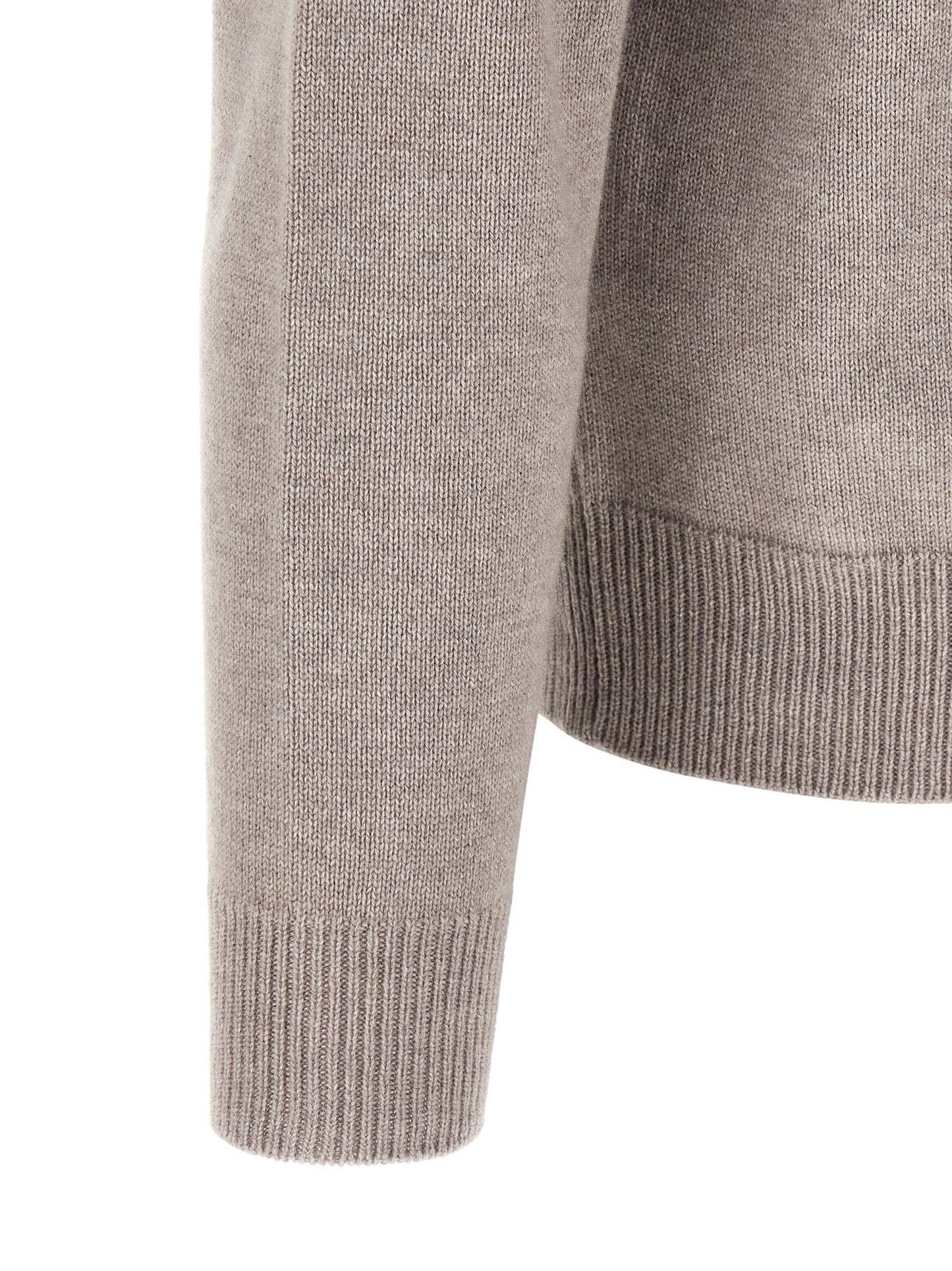 Brioni Beige Cashmere Cardigan