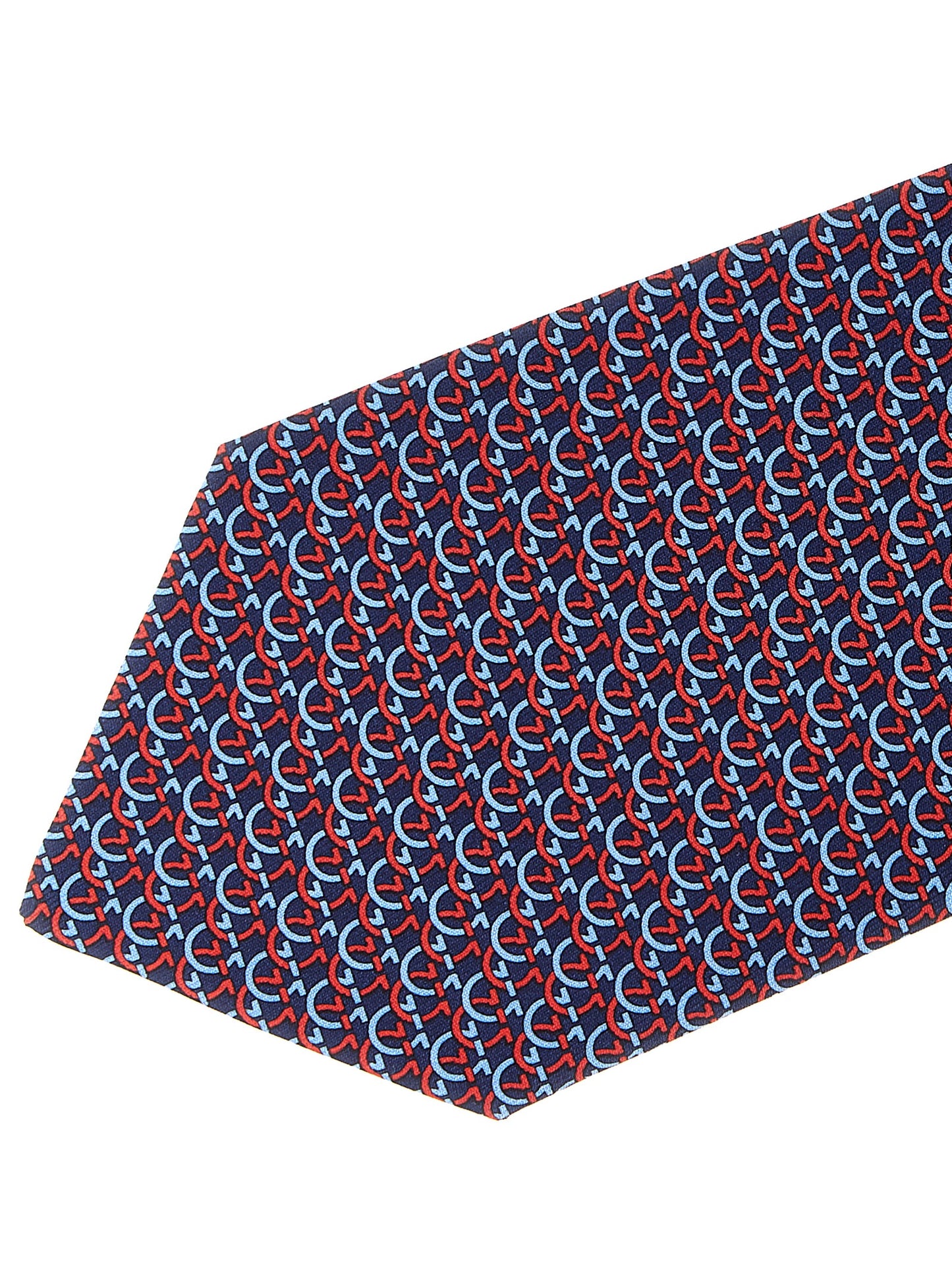 Ferragamo Multicolor Silk Scarf