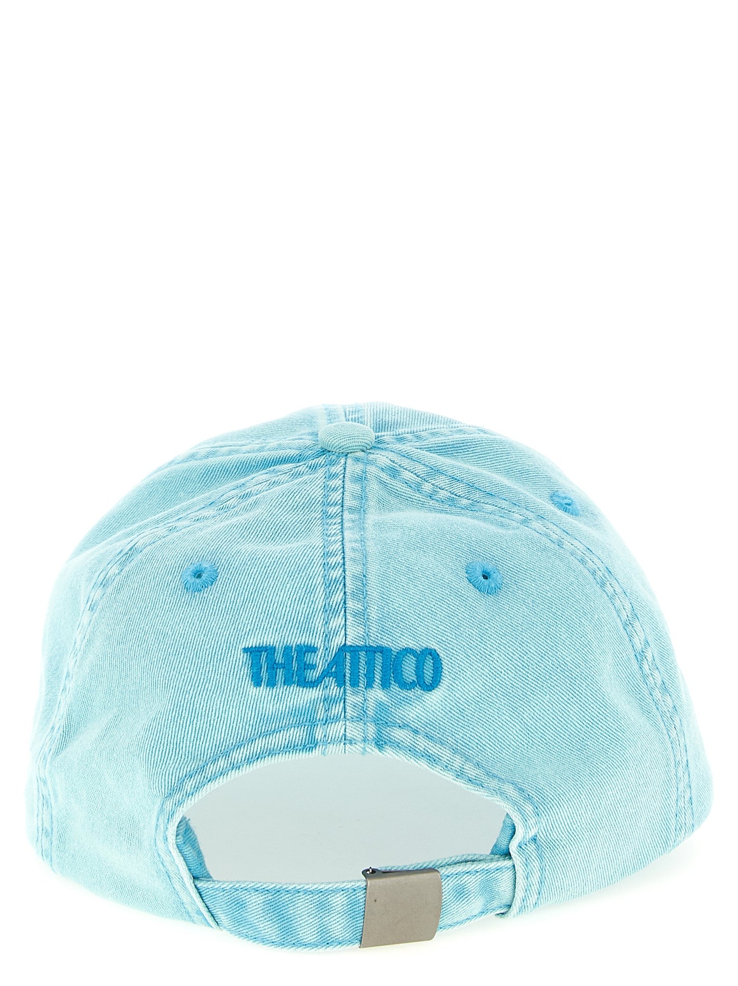 The Attico Blue Cotton Cap (Baseball Hat)