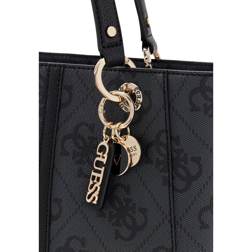 Guess Gray Polyethylene Handbag