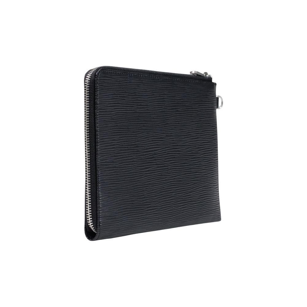 Guess Black Polyethylene Clutch Bag