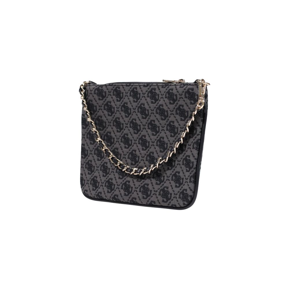Guess Gray Polyester Handbag