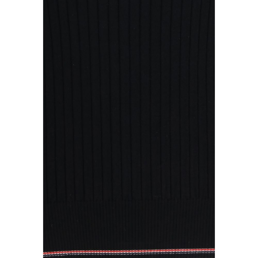 Thom Browne Black Wool Oves Aries Sweatshirt