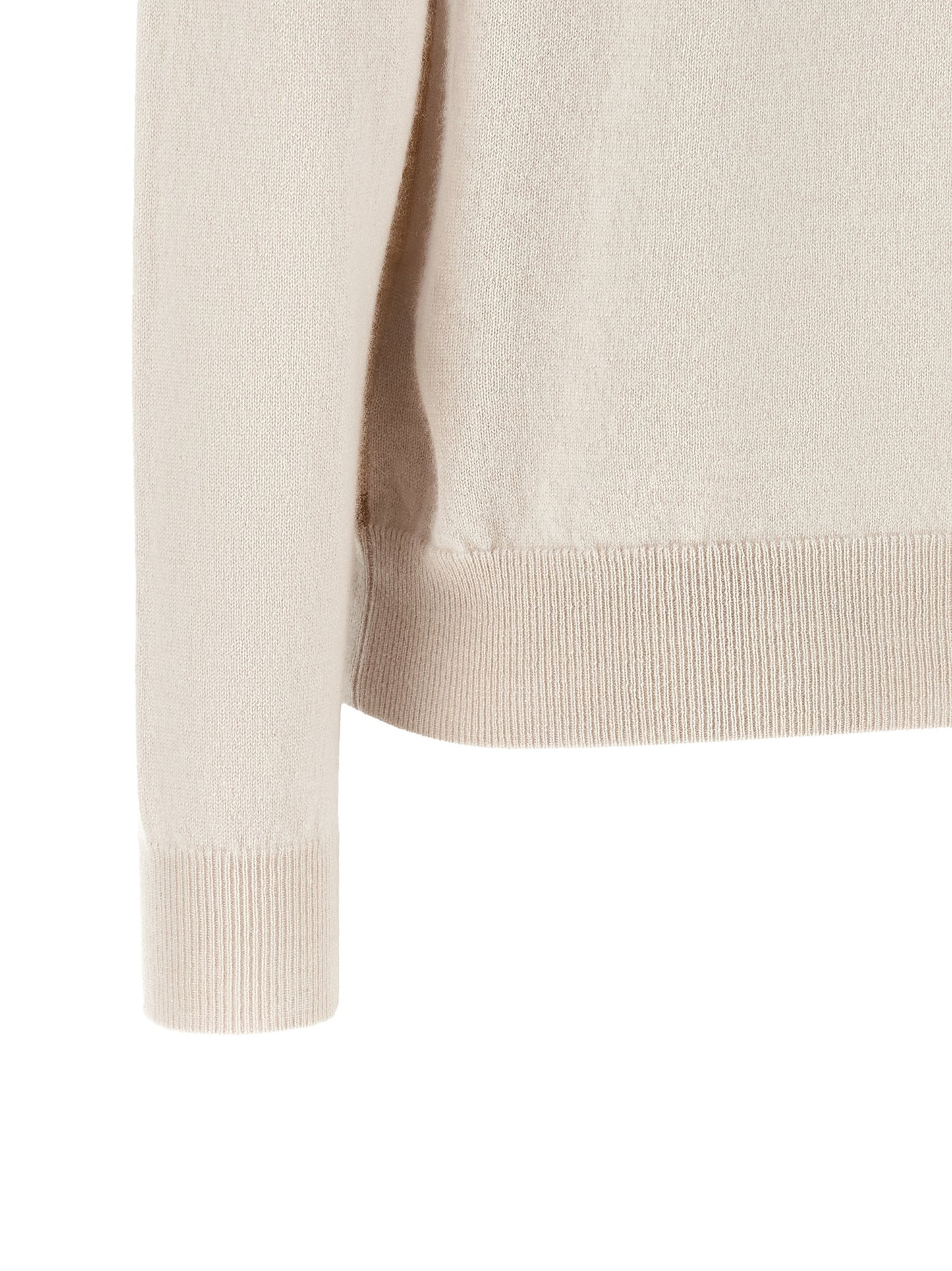 Ballantyne Beige Cashmere Cardigan