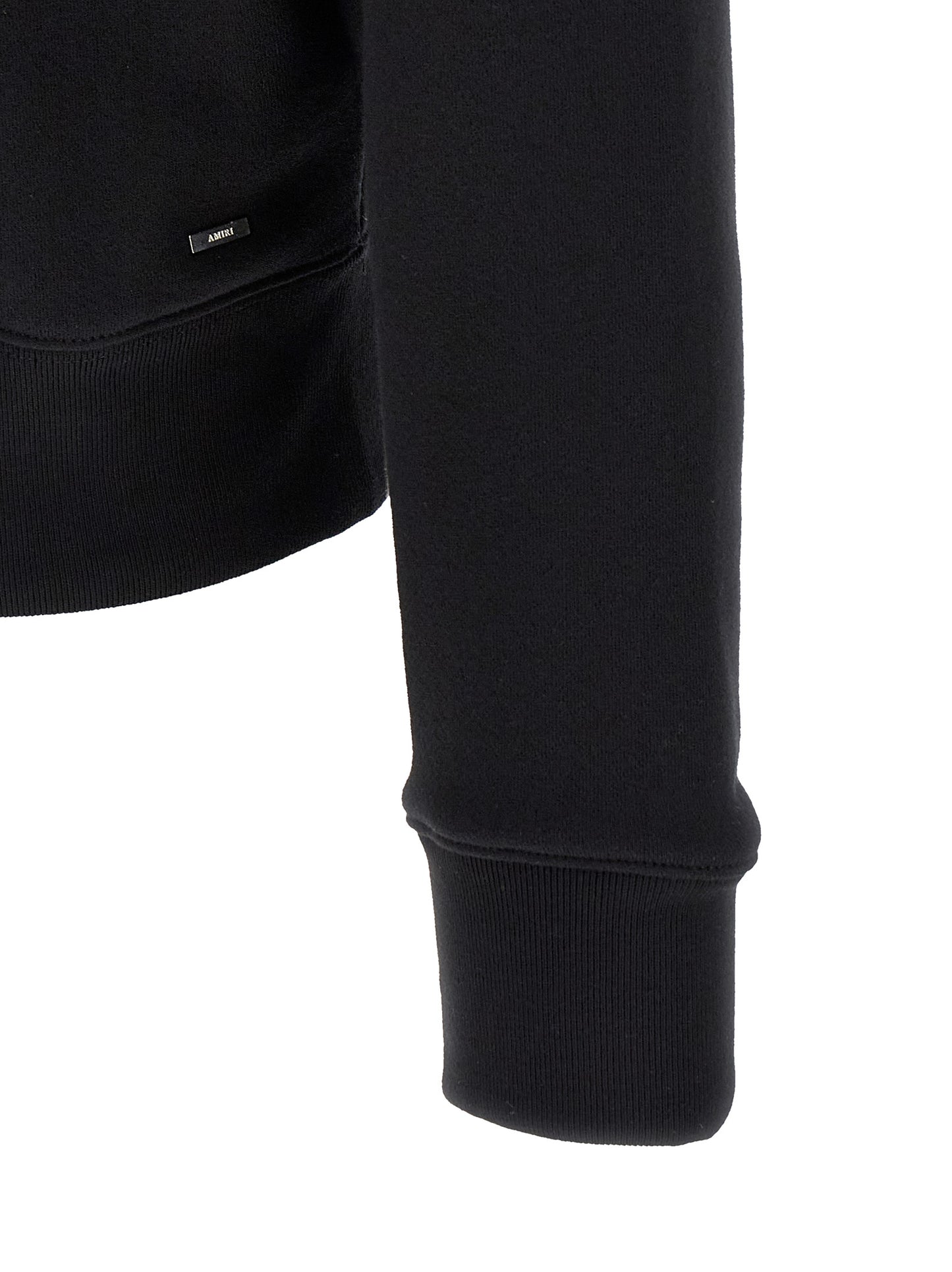 Amiri Black Cotton Sweatshirt