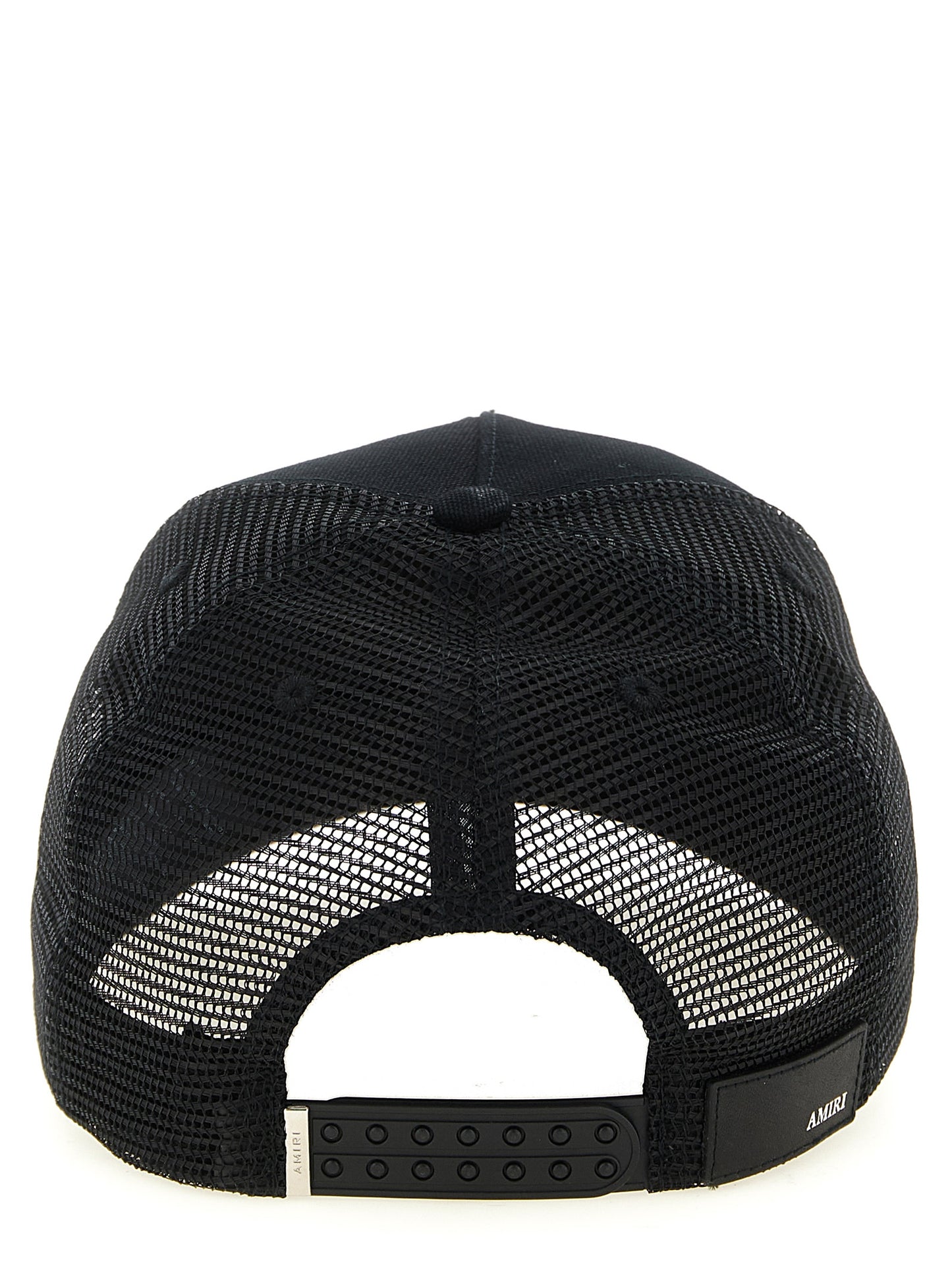 Amiri Black Cotton Cap (Baseball Hat)