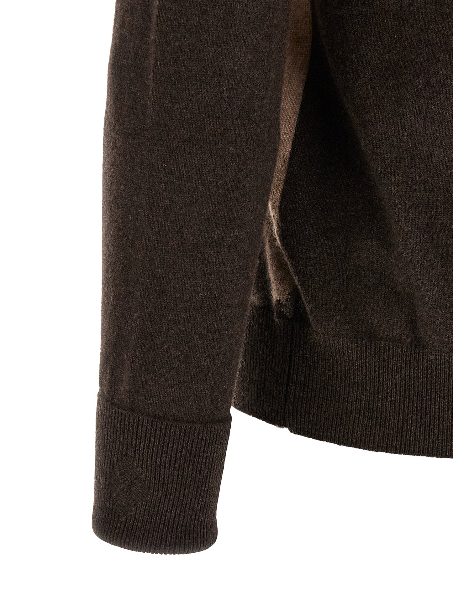 Ballantyne Brown Cashmere Cardigan
