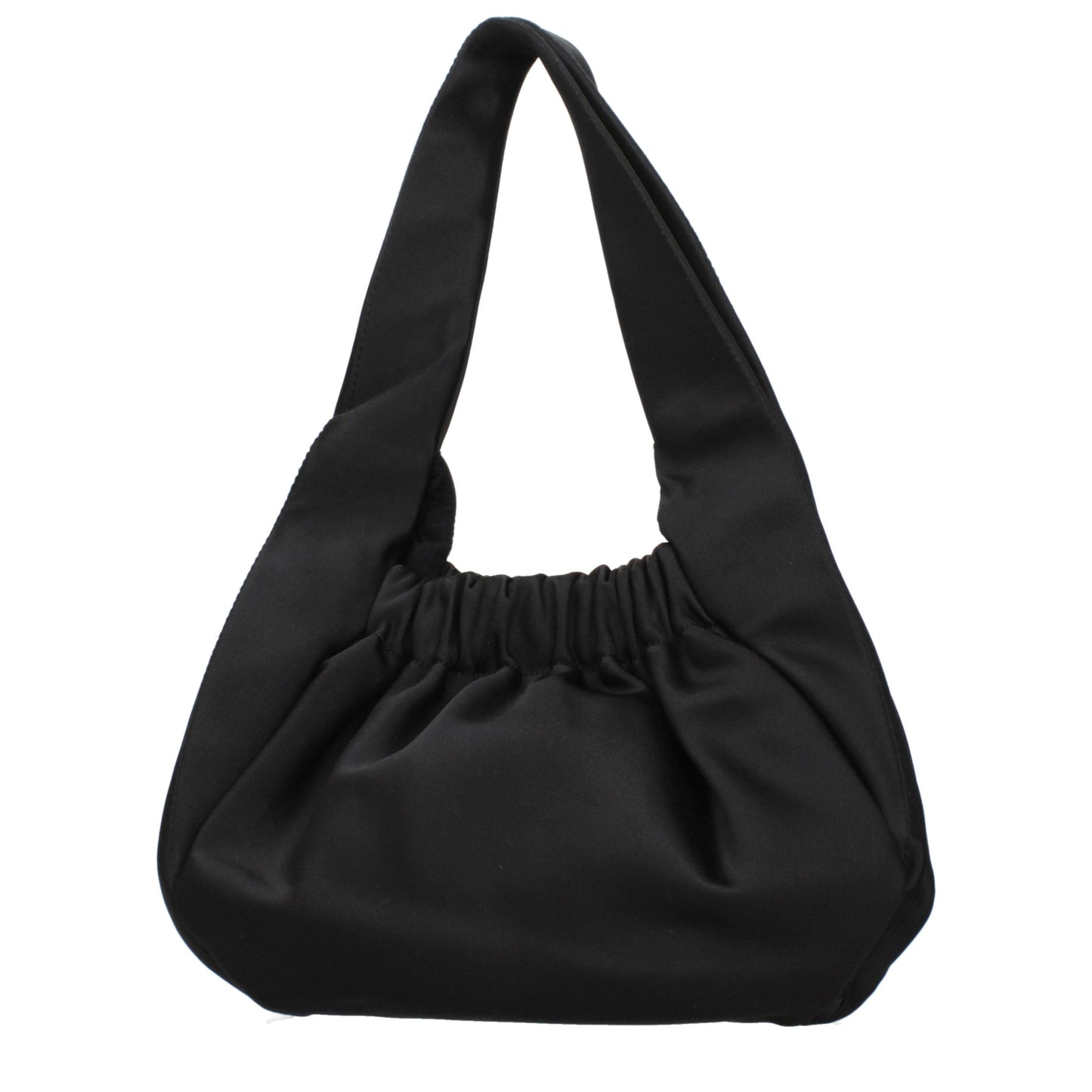 Patou Black Fabric Handbag