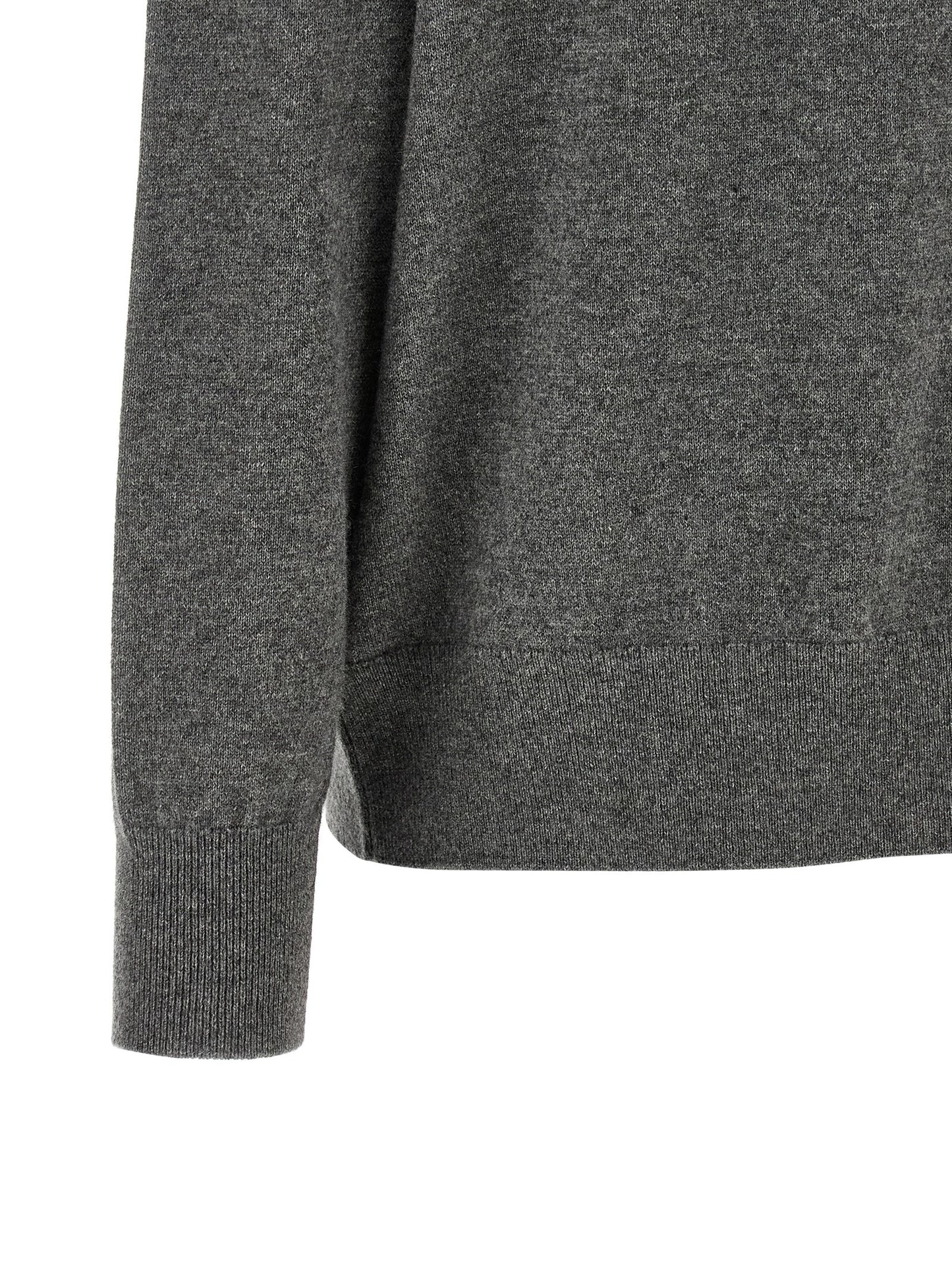 Dries Van Noten Gray Cashmere Cardigan
