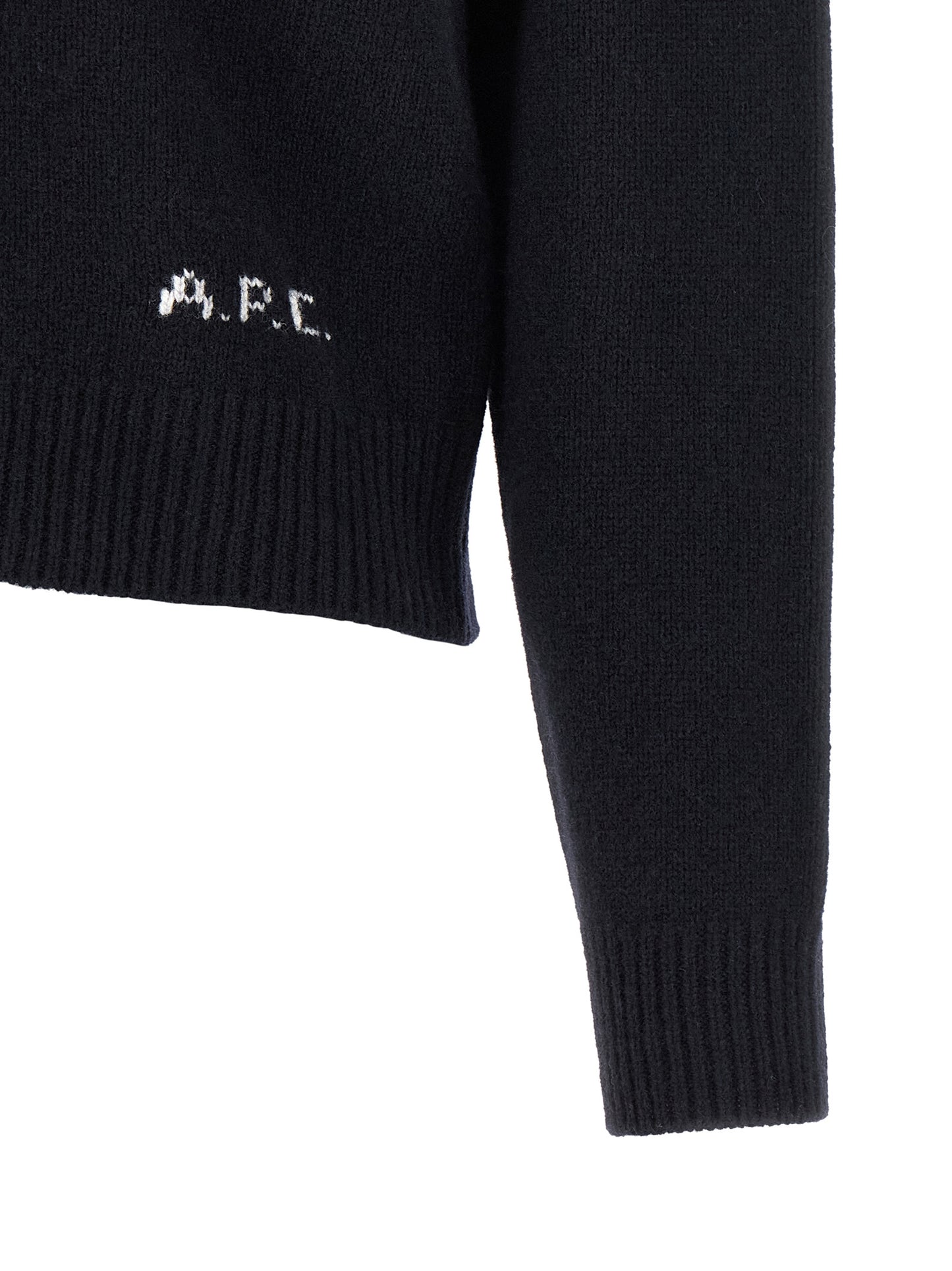 A.P.C. Blue Wool Cardigan