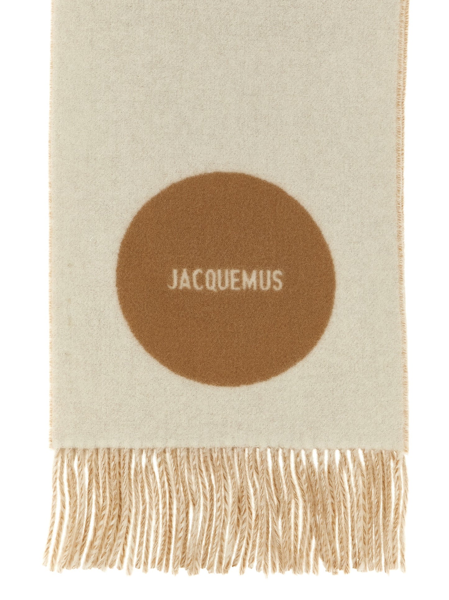 Jacquemus Beige Virgin Wool Foulard