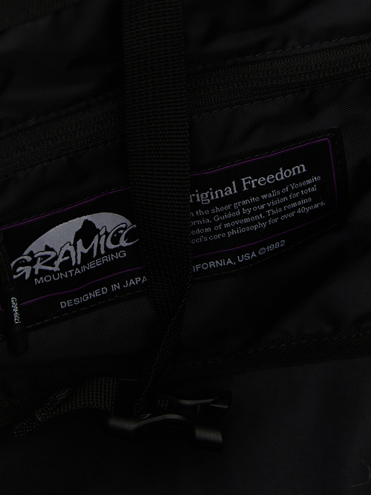 Gramicci Black Nylon Tote Bag