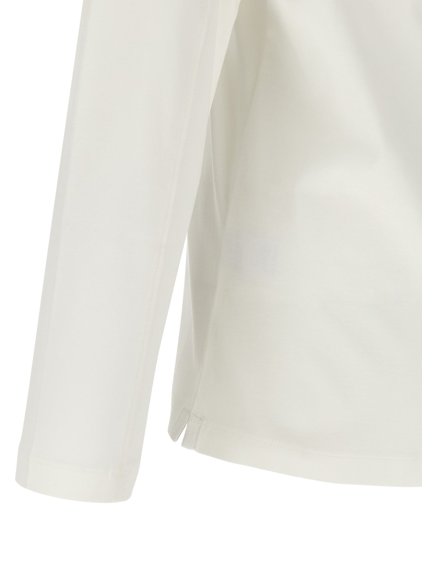 Brunello Cucinelli White Cotton T-Shirt
