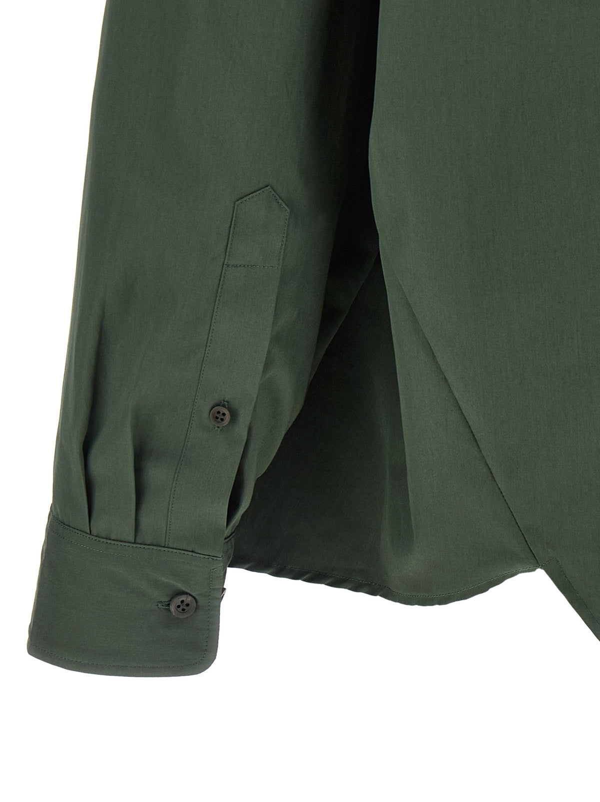 Dries Van Noten Bicolor Cotton Blouse
