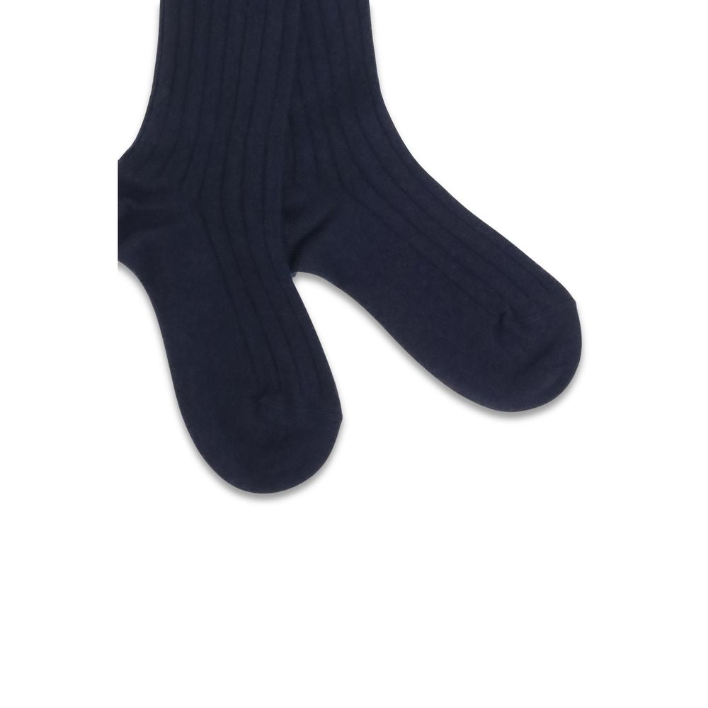 Brunello Cucinelli Blue Cashmere Socks