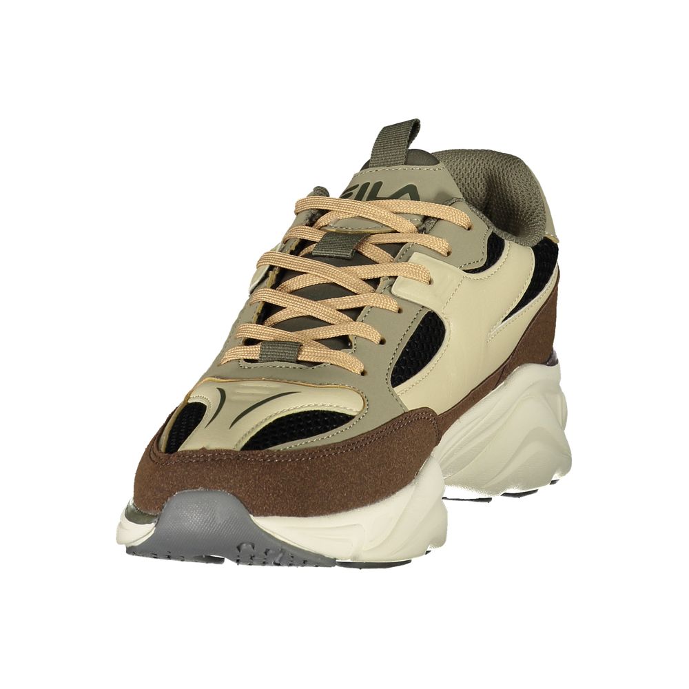 Fila Brown Polyester Men's Sneaker