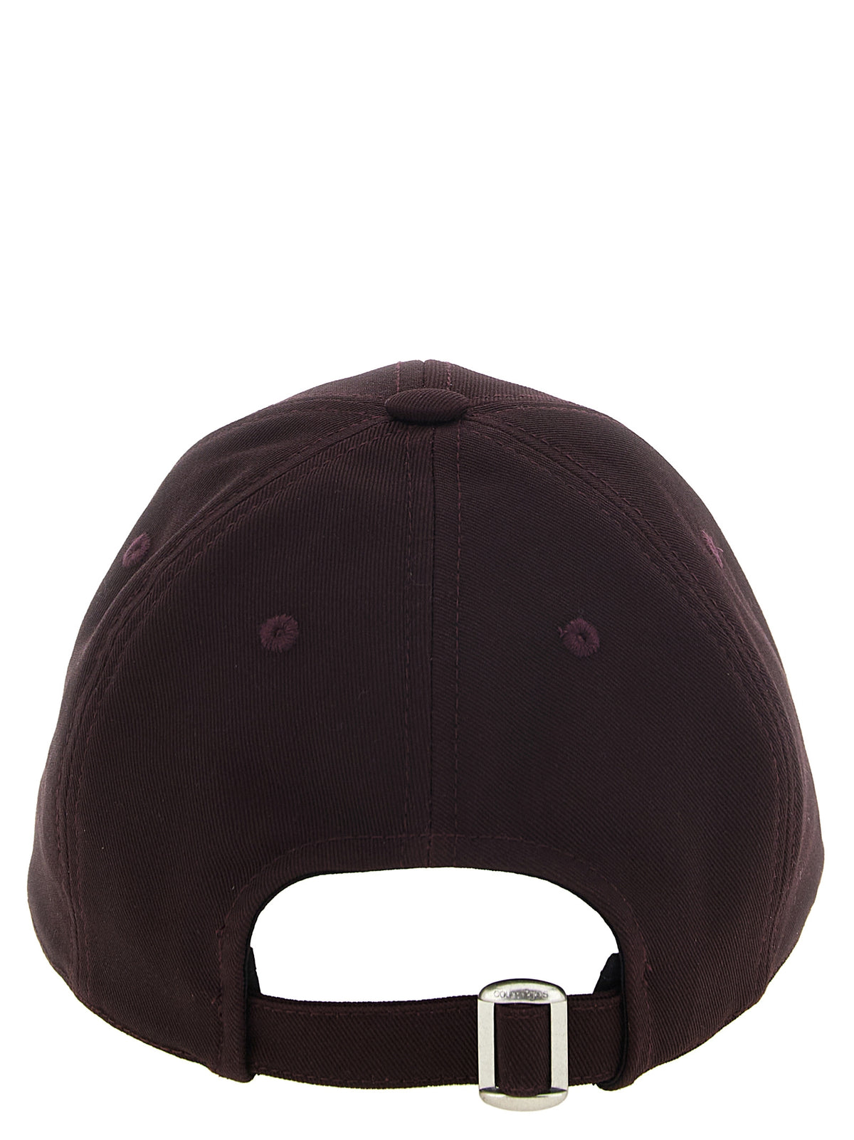 Courrèges Bordeaux Cotton Cap (Baseball Hat)