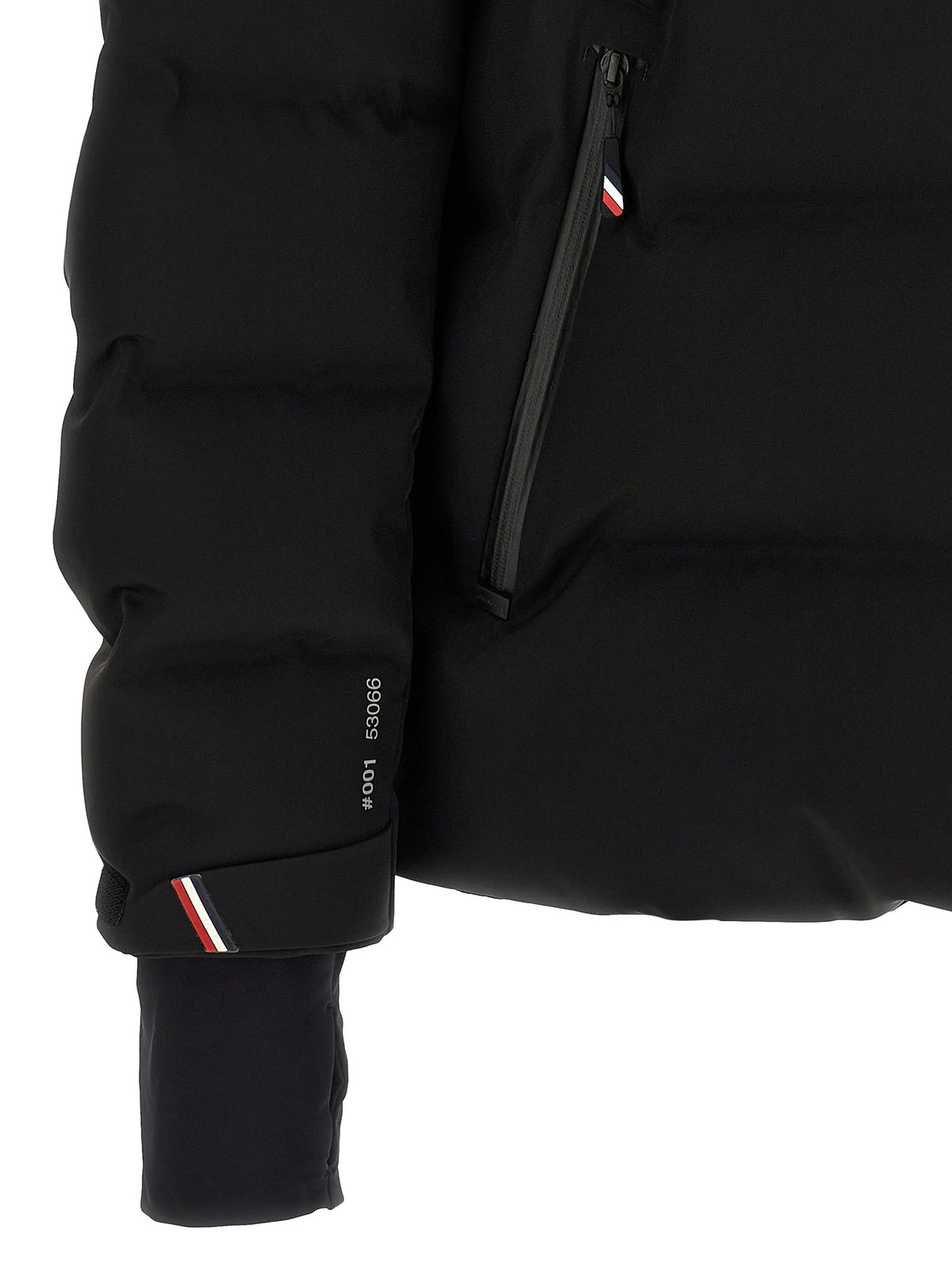 Moncler Grenoble Black Polyamide Full-Length Jacket