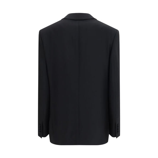 The Row Black Wool Oves Aries Blazer