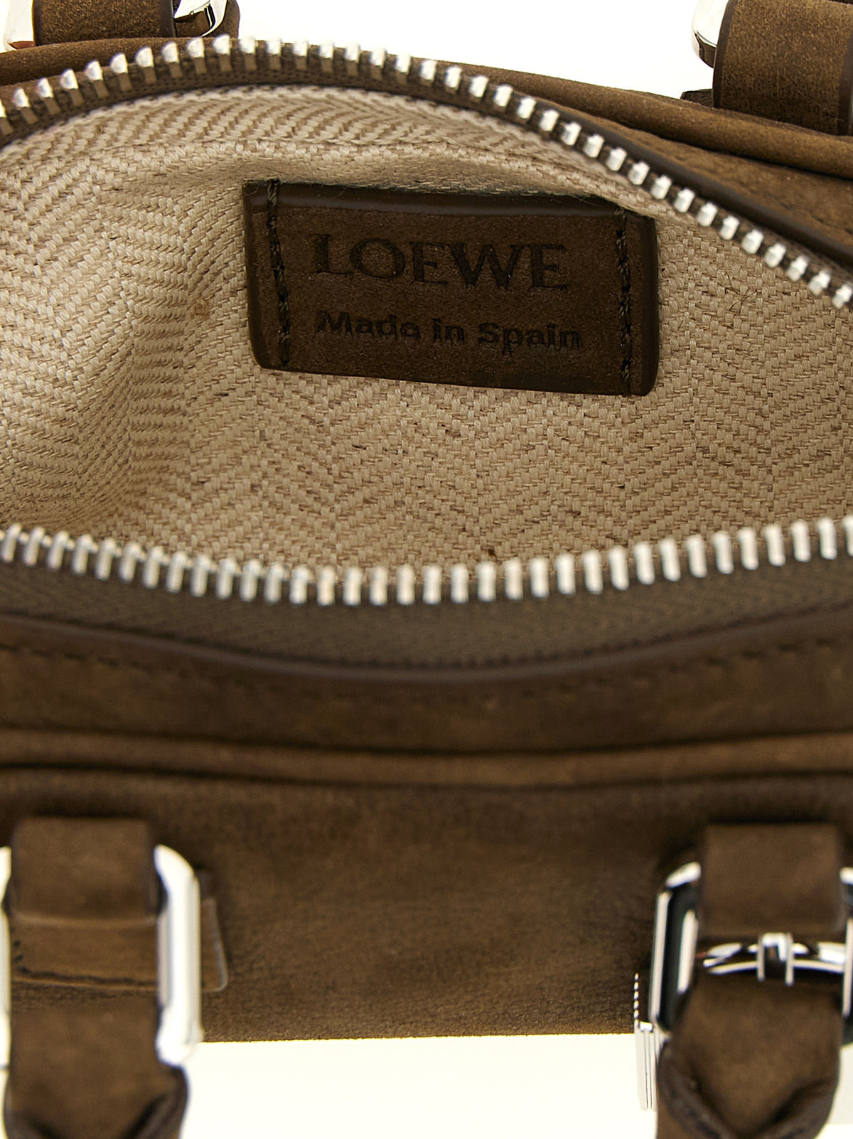 Loewe Brown Calfskin Handbag