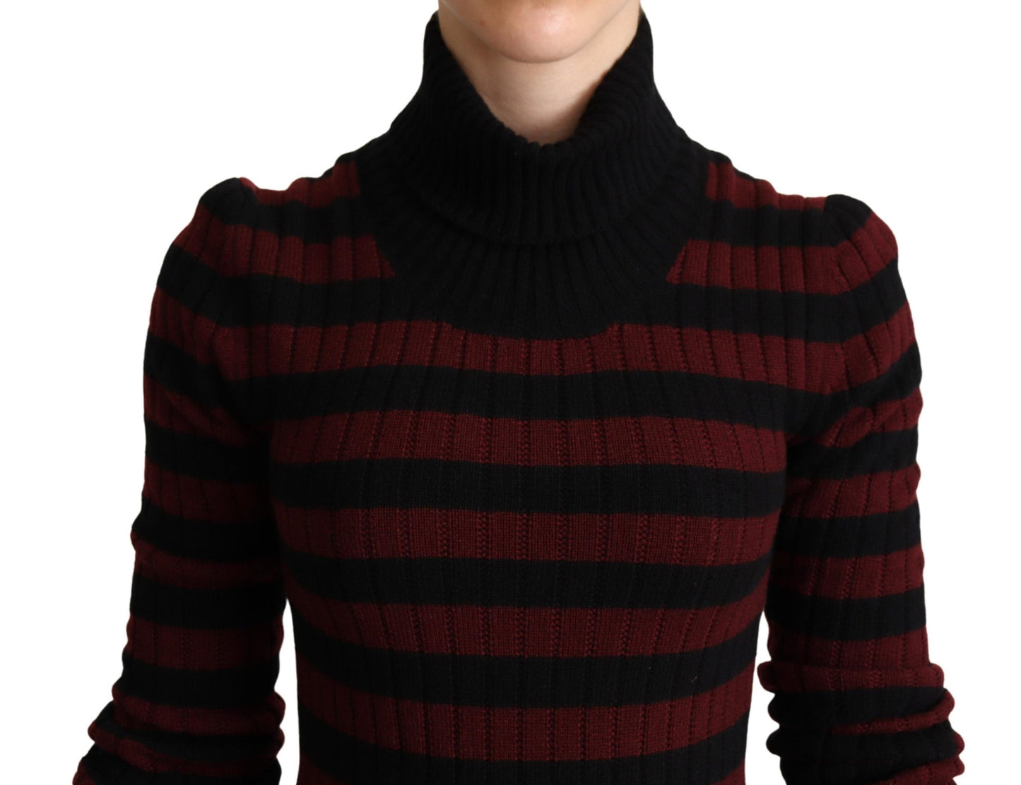 Dolce & Gabbana Chic striped sweater made of wool and cashmere