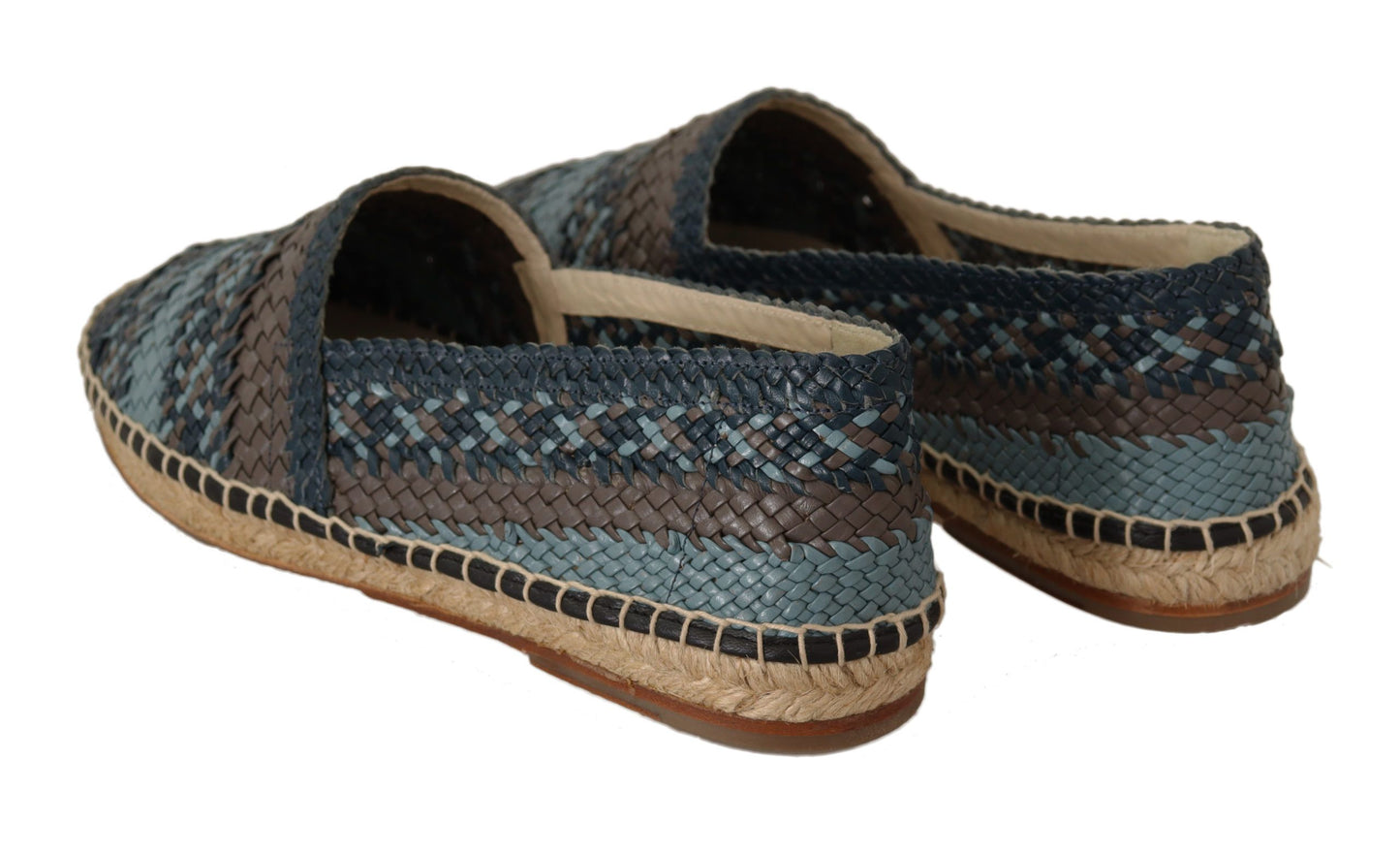 Dolce & Gabbana Elegant espadrilles made of woven leather