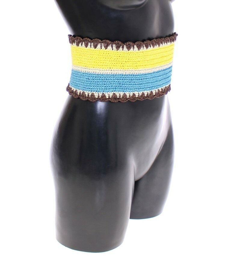 Dolce & Gabbana raffia-tyylinen kiitotien vyö