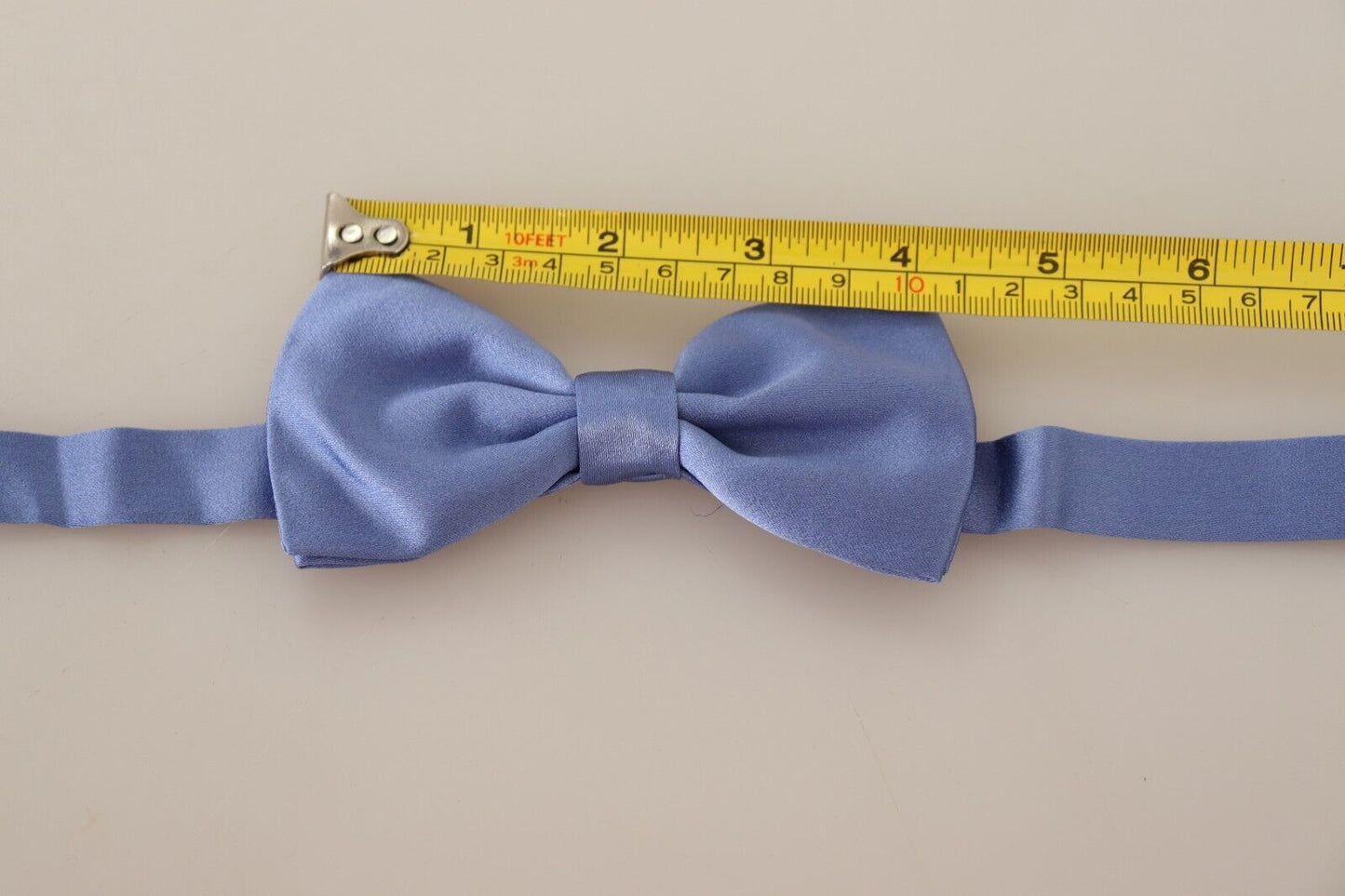 Dolce & Gabbana Elegant purple silk bow tie