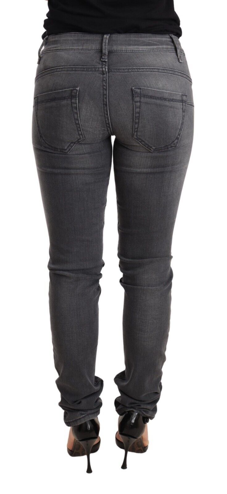 Tyylikäs Eight Skinny Denim matala vyötärö