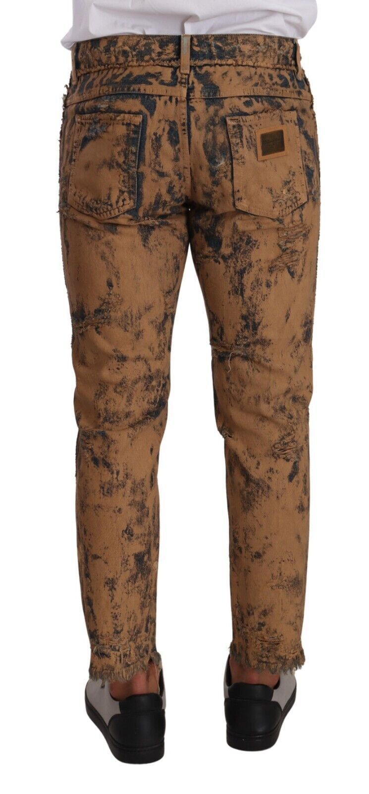 Dolce & Gabbana Authentic classic distressed denim trousers