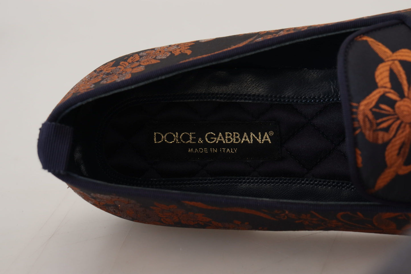 Dolce & Gabbana Elegant floral slippers