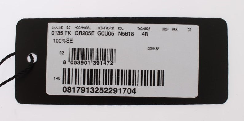 Dolce & Gabbana Elegant cummerbund hopeasta silkkiä