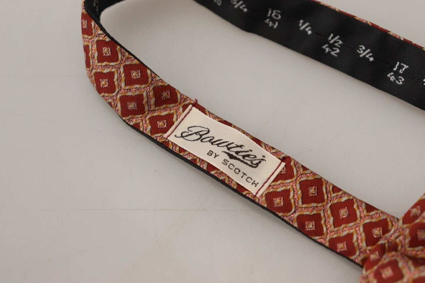 Scotch & Soda Exclusive patterned silk bow tie